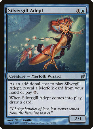 Silvergill Adept [Lorwyn] | The Clever Kobold