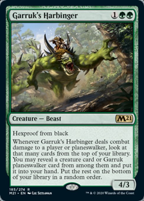 Garruk's Harbinger [Core Set 2021] | The Clever Kobold