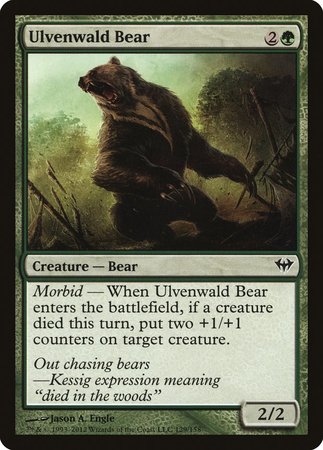 Ulvenwald Bear [Dark Ascension] | The Clever Kobold