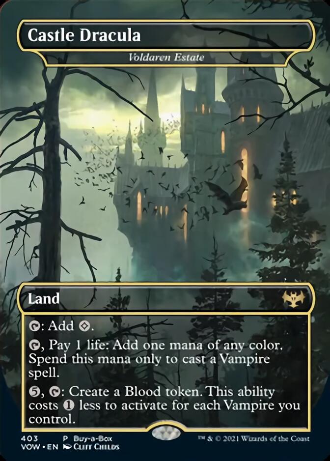 Voldaren Estate - Castle Dracula (Buy-A-Box) [Innistrad: Crimson Vow] | The Clever Kobold