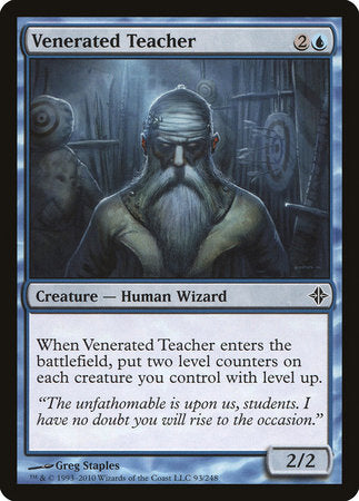 Venerated Teacher [Rise of the Eldrazi] | The Clever Kobold