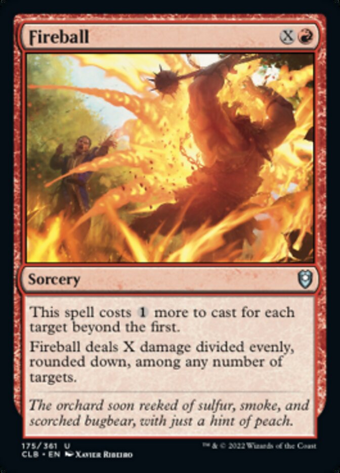 Fireball [Commander Legends: Battle for Baldur's Gate] | The Clever Kobold