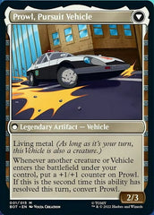 Prowl, Stoic Strategist // Prowl, Pursuit Vehicle [Universes Beyond: Transformers] | The Clever Kobold