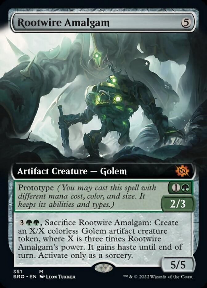 Rootwire Amalgam (Extended Art) [The Brothers' War] | The Clever Kobold