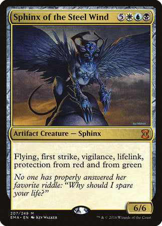 Sphinx of the Steel Wind [Eternal Masters] | The Clever Kobold