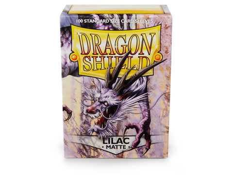 Dragon Shield Matte 100 Sleeves Purple Magic Pokemon