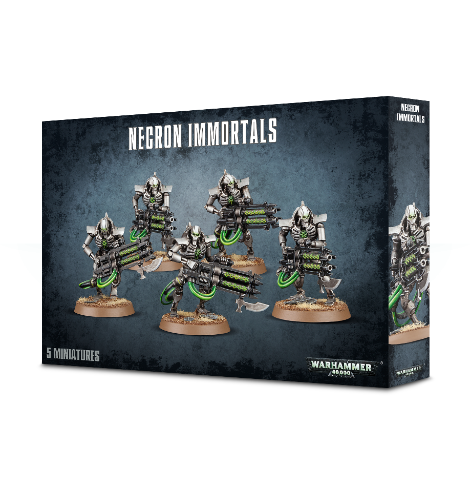 Necron Immortals | The Clever Kobold