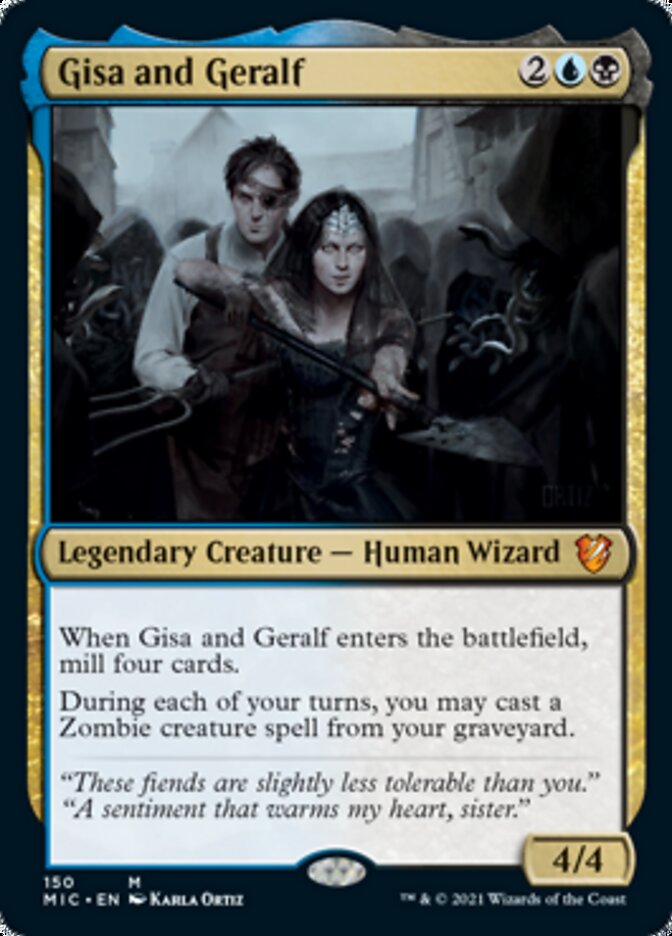 Gisa and Geralf [Innistrad: Midnight Hunt Commander] | The Clever Kobold