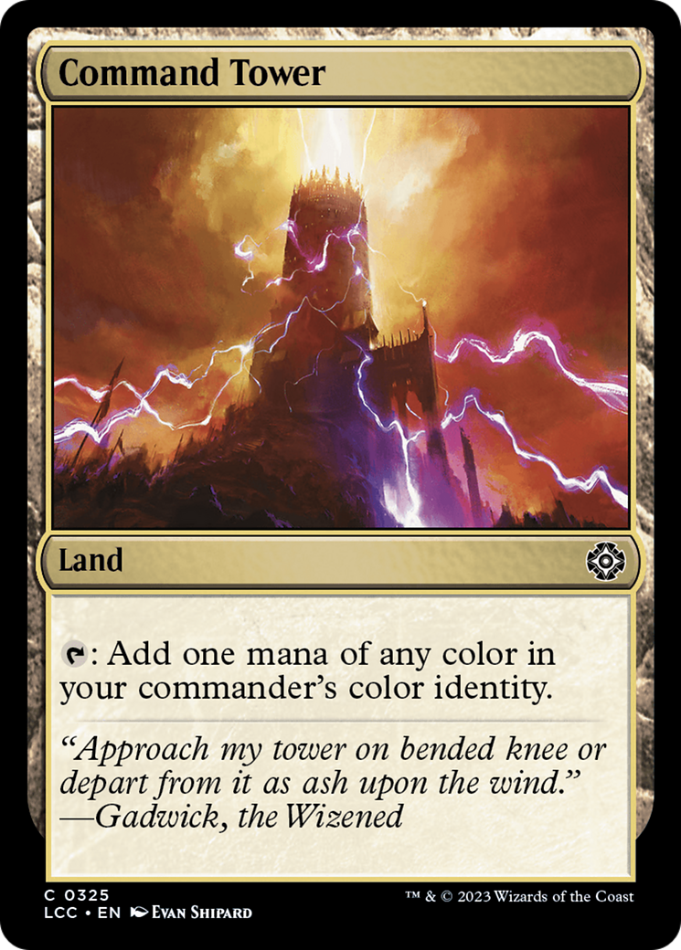 Command Tower [The Lost Caverns of Ixalan Commander] | The Clever Kobold