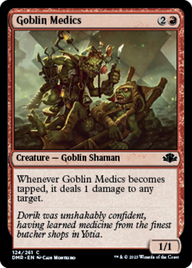 Goblin Medics [Dominaria Remastered] | The Clever Kobold