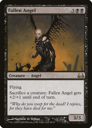 Fallen Angel [Duel Decks: Divine vs. Demonic] | The Clever Kobold