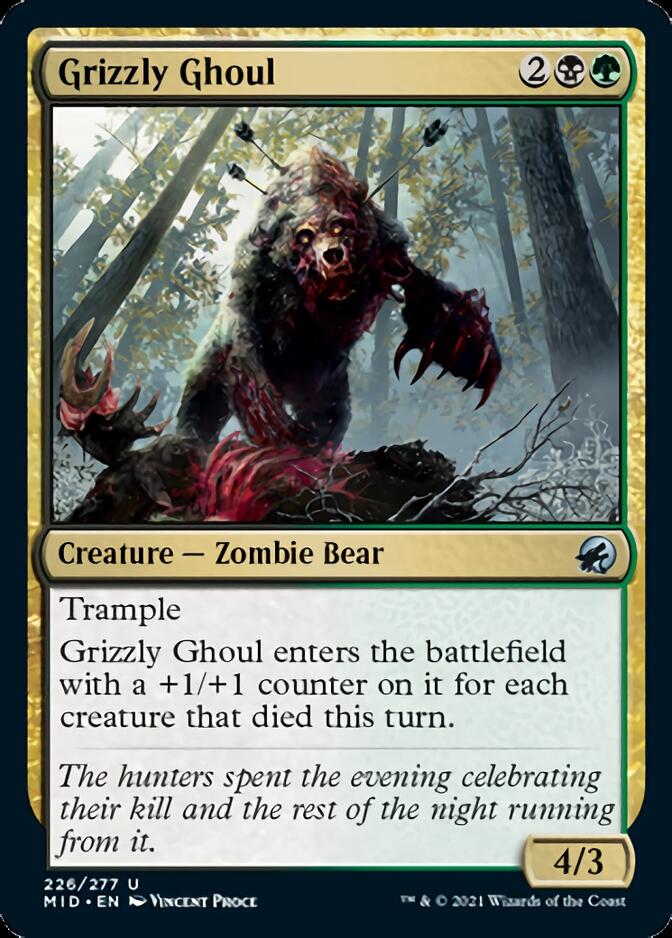 Grizzly Ghoul [Innistrad: Midnight Hunt] | The Clever Kobold