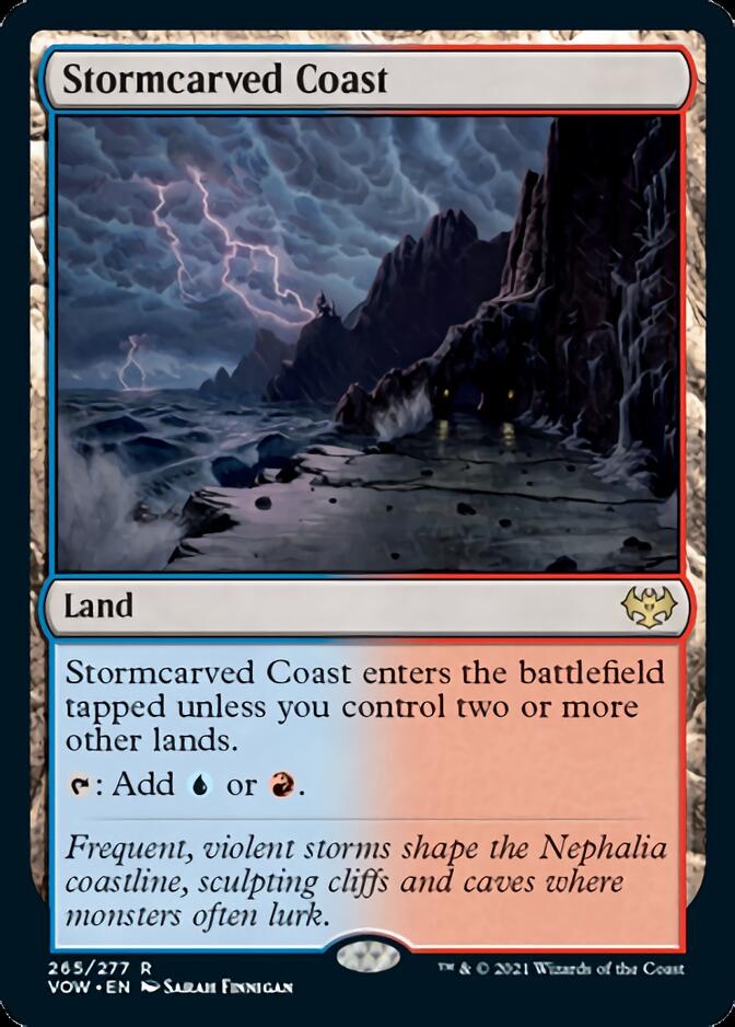 Stormcarved Coast [Innistrad: Crimson Vow] | The Clever Kobold