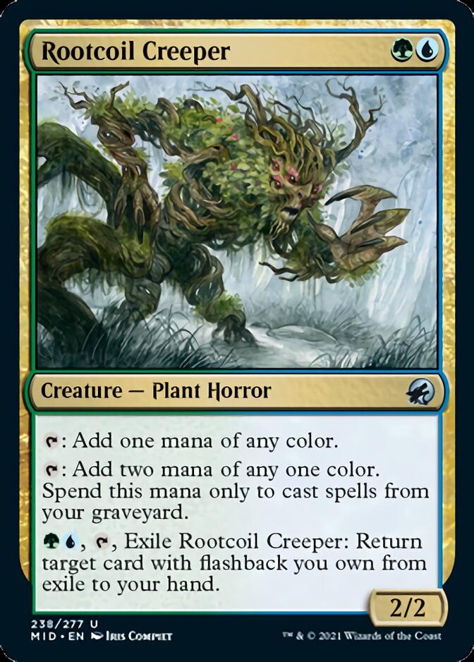 Rootcoil Creeper [Innistrad: Midnight Hunt] | The Clever Kobold