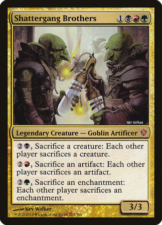 Shattergang Brothers [Commander 2013] | The Clever Kobold