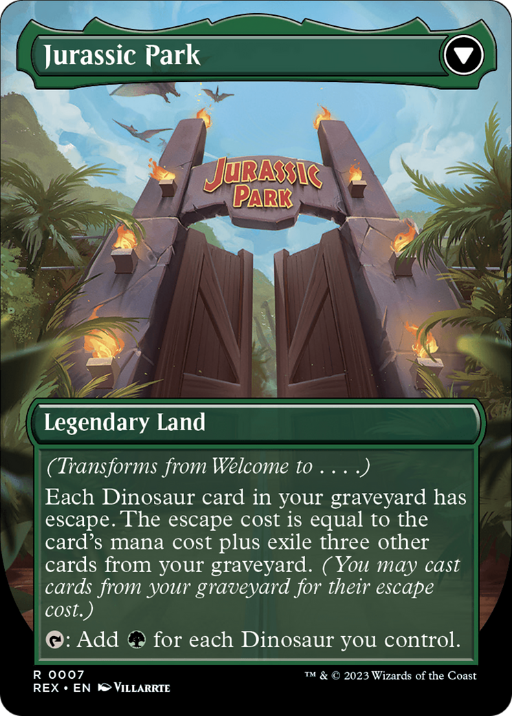 Welcome to... // Jurassic Park [Jurassic World Collection] | The Clever Kobold