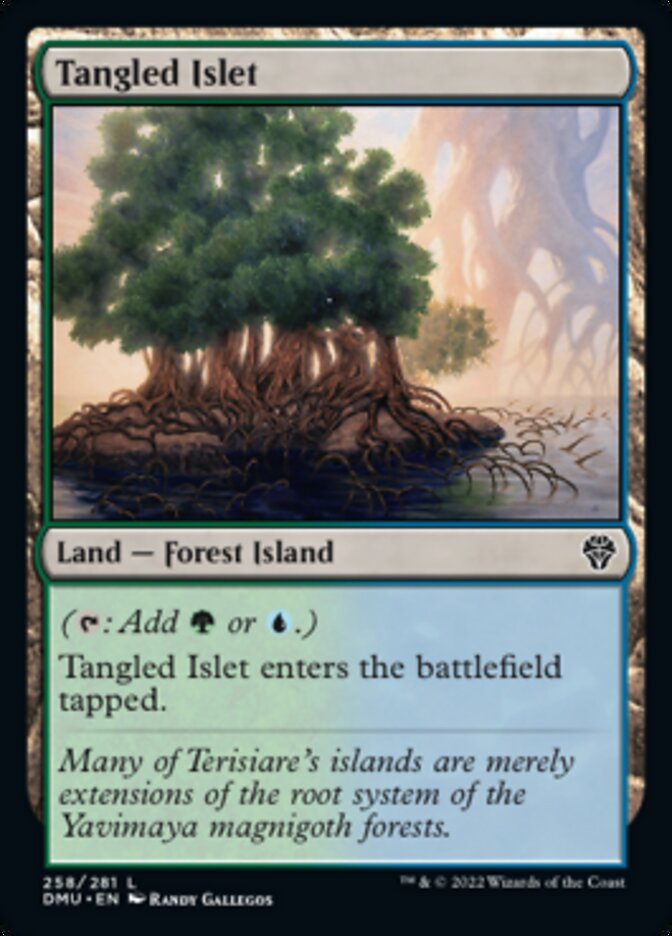 Tangled Islet [Dominaria United] | The Clever Kobold