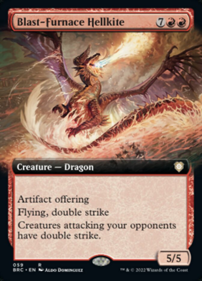 Blast-Furnace Hellkite (Extended Art) [The Brothers' War Commander] | The Clever Kobold