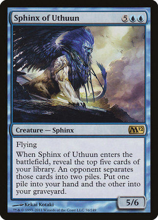 Sphinx of Uthuun [Magic 2012] | The Clever Kobold