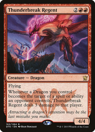 Thunderbreak Regent [Dragons of Tarkir] | The Clever Kobold