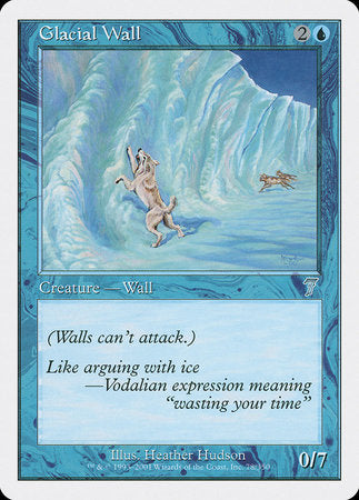 Glacial Wall [Seventh Edition] | The Clever Kobold