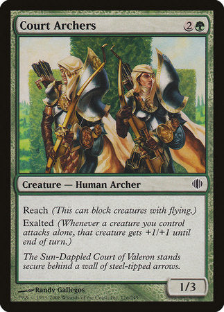 Court Archers [Shards of Alara] | The Clever Kobold