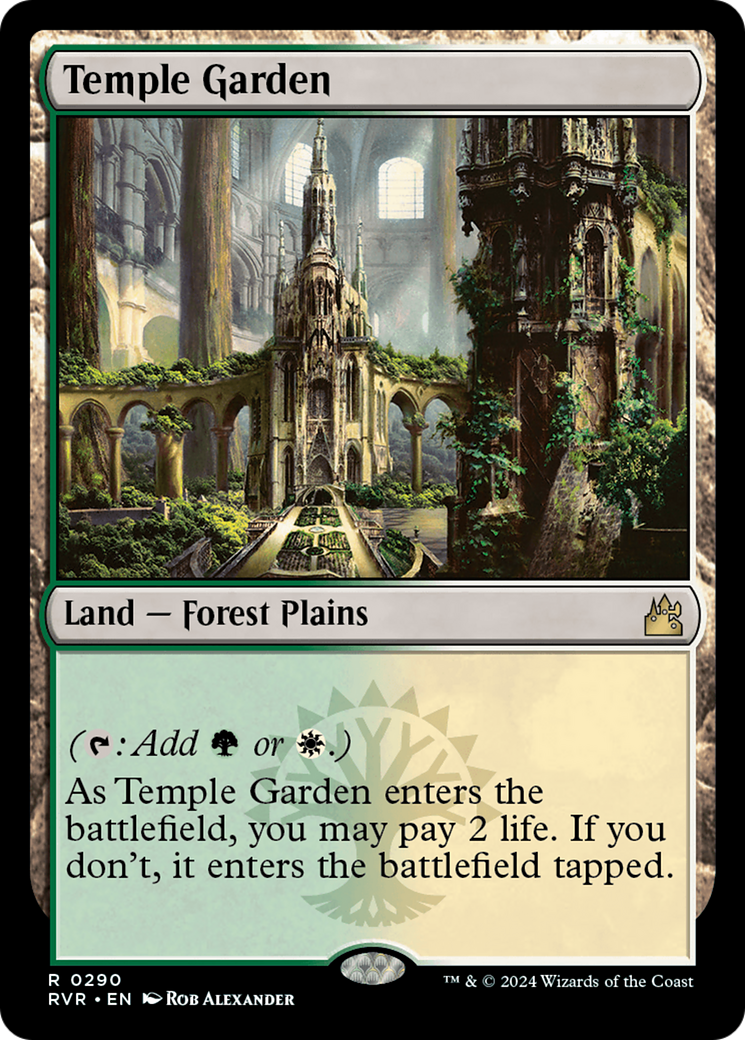 Temple Garden [Ravnica Remastered] | The Clever Kobold