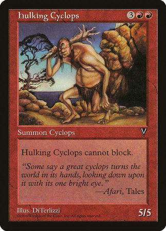 Hulking Cyclops [Visions] | The Clever Kobold