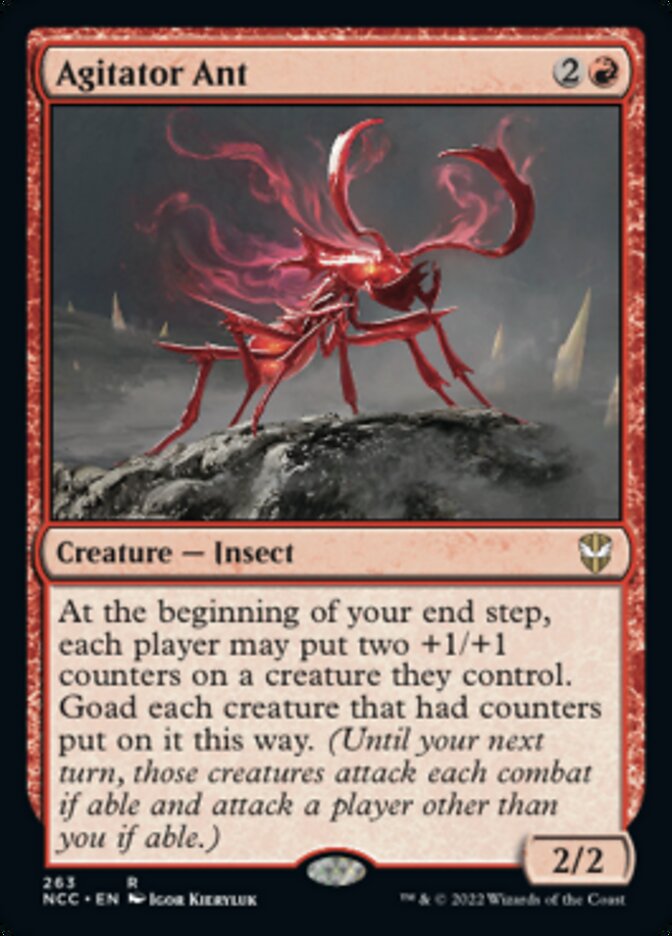 Agitator Ant [Streets of New Capenna Commander] | The Clever Kobold