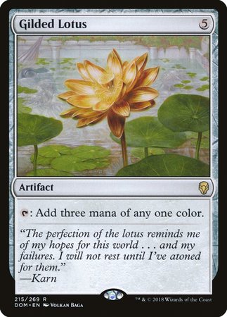 Gilded Lotus [Dominaria] | The Clever Kobold