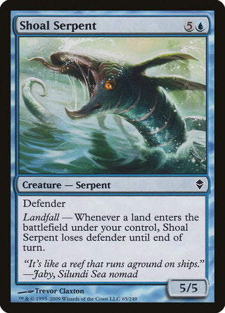 Shoal Serpent [Zendikar] | The Clever Kobold