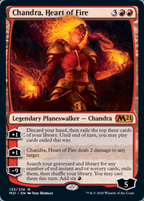 Chandra, Heart of Fire [Core Set 2021] | The Clever Kobold