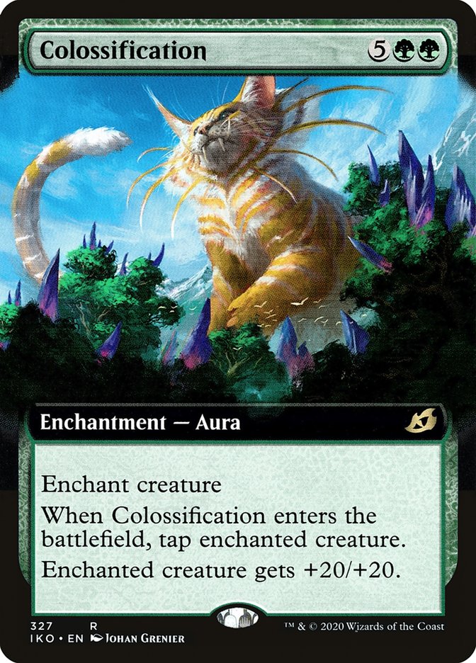 Colossification (Extended Art) [Ikoria: Lair of Behemoths] | The Clever Kobold