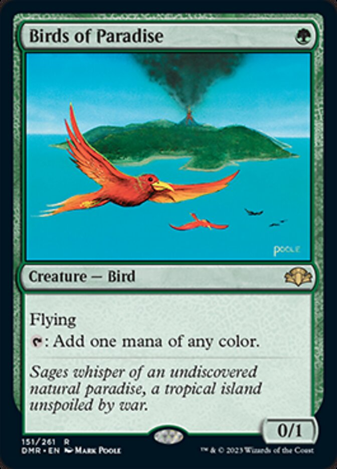 Birds of Paradise [Dominaria Remastered] | The Clever Kobold