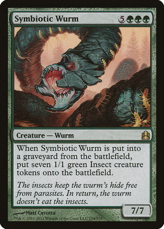 Symbiotic Wurm [Commander 2011] | The Clever Kobold