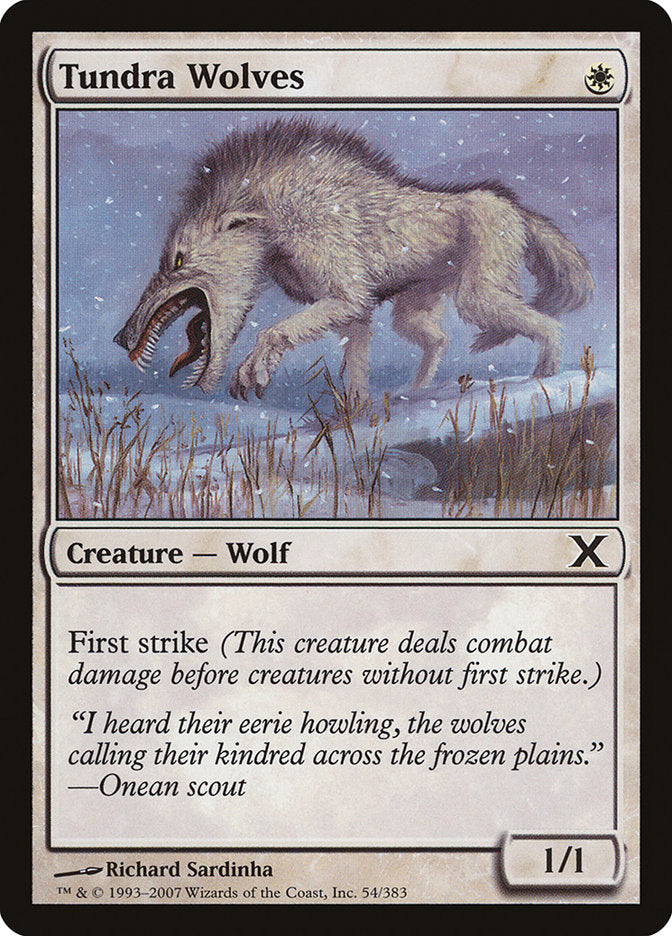 Tundra Wolves [Tenth Edition] | The Clever Kobold