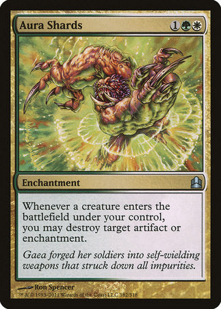 Aura Shards [Commander 2011] | The Clever Kobold