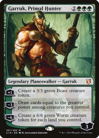 Garruk, Primal Hunter [Commander 2019] | The Clever Kobold