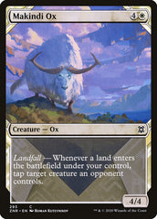 Makindi Ox (Showcase) [Zendikar Rising] | The Clever Kobold