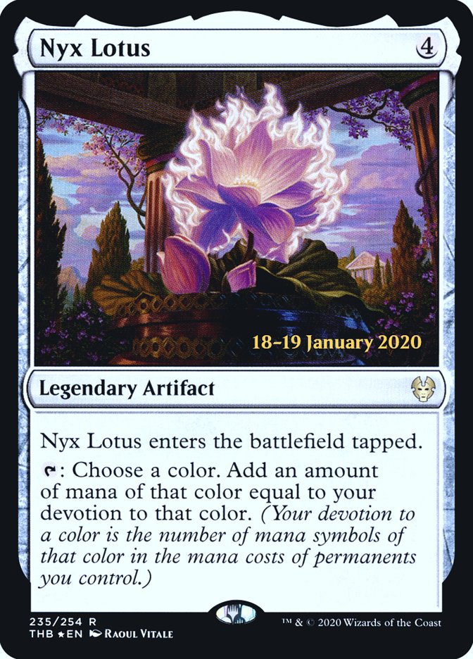 Nyx Lotus [Theros Beyond Death Prerelease Promos] | The Clever Kobold