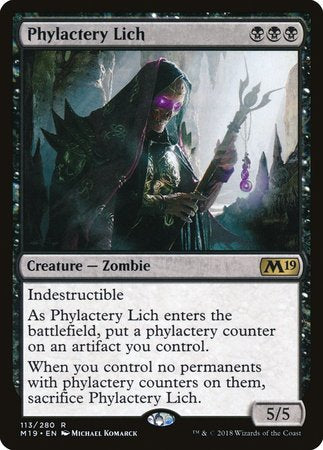 Phylactery Lich [Core Set 2019] | The Clever Kobold