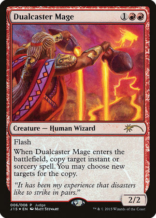 Dualcaster Mage [Judge Gift Cards 2015] | The Clever Kobold