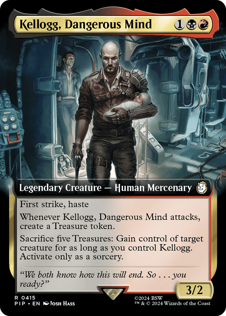 Kellogg, Dangerous Mind (Extended Art) [Fallout] | The Clever Kobold