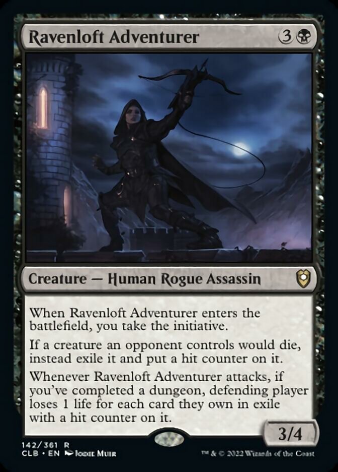 Ravenloft Adventurer [Commander Legends: Battle for Baldur's Gate] | The Clever Kobold