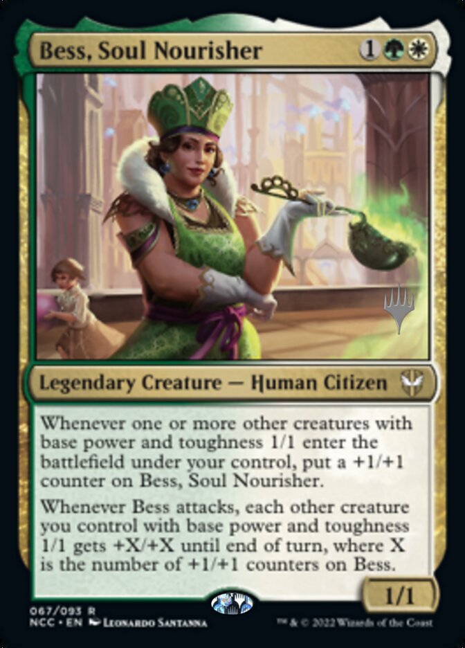 Bess, Soul Nourisher (Promo Pack) [Streets of New Capenna Commander Promos] | The Clever Kobold