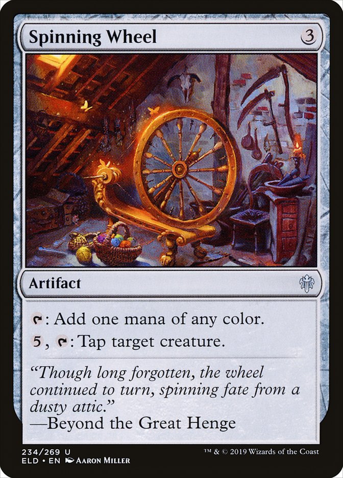 Spinning Wheel [Throne of Eldraine] | The Clever Kobold