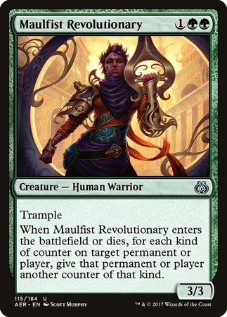 Maulfist Revolutionary [Aether Revolt] | The Clever Kobold