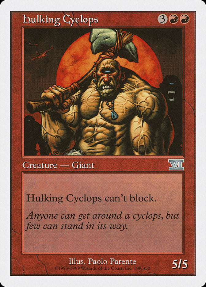 Hulking Cyclops [Classic Sixth Edition] | The Clever Kobold