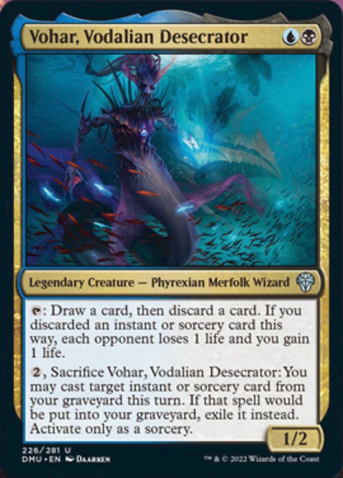 Vohar, Vodalian Desecrator [Dominaria United] | The Clever Kobold