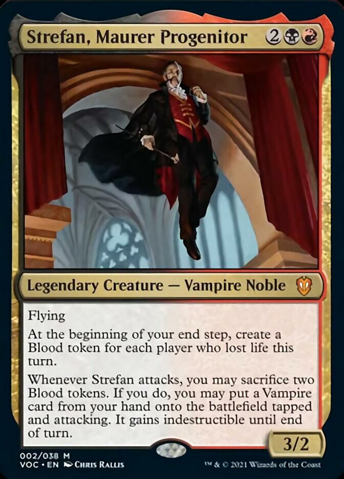 Strefan, Maurer Progenitor [Innistrad: Crimson Vow Commander] | The Clever Kobold